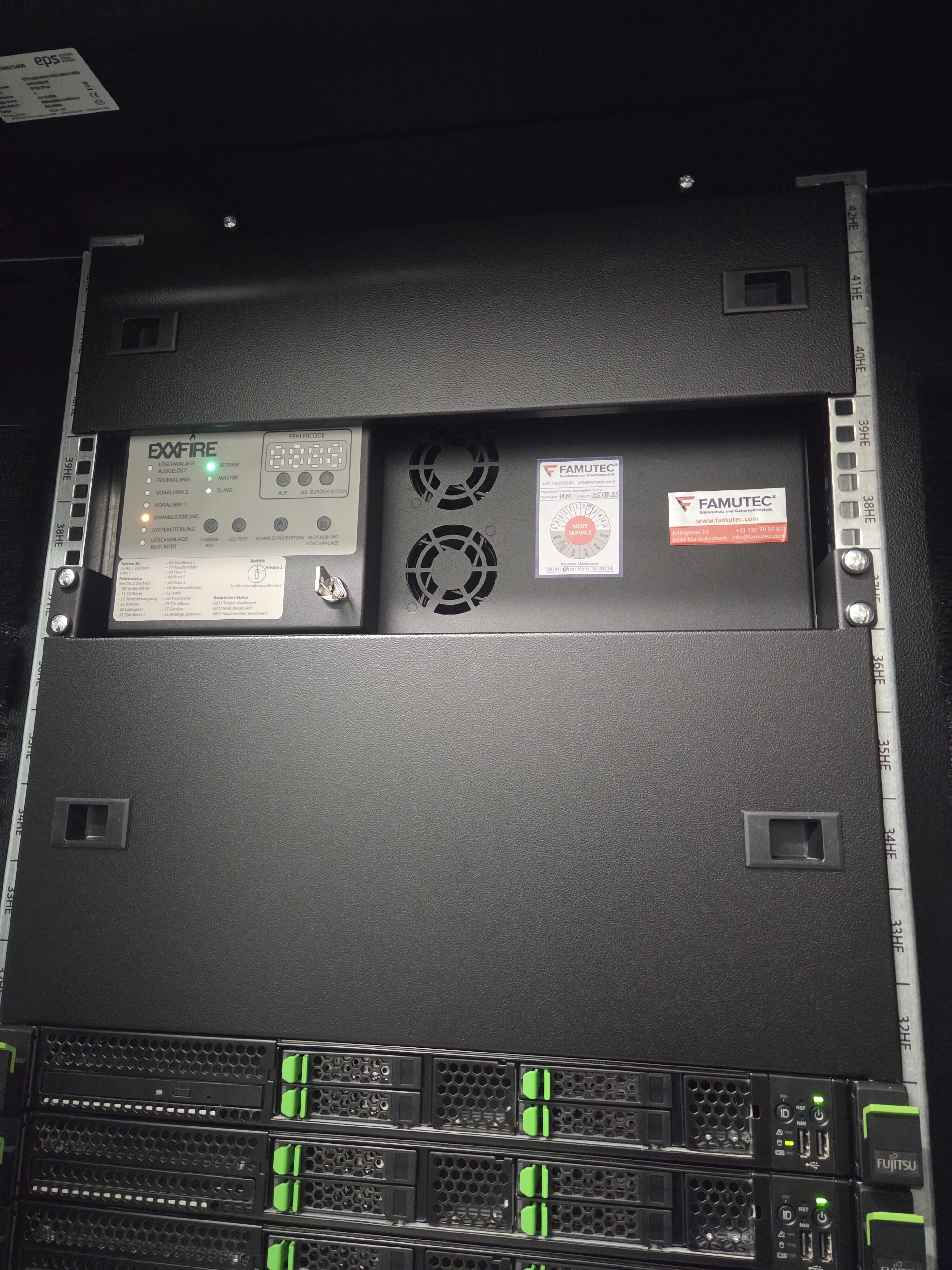 EXX-Fire Löschanlage